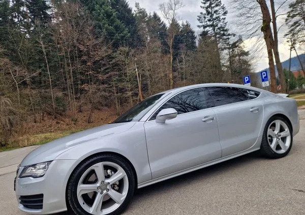 audi myślenice Audi A7 cena 66900 przebieg: 215500, rok produkcji 2011 z Myślenice